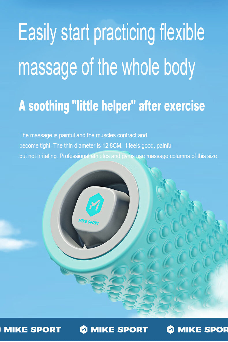 MiKe support de rouleau en mousse relaxation musculaire massage des mollets équipement de yoga rouleau de jambe fitness rouleau de masse